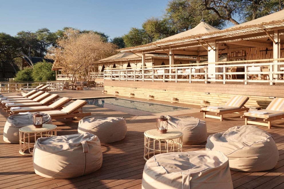 Savute Elephant Lodge exterior, Image Credits, Savute Elephant Lodge, A Belmond Safari
