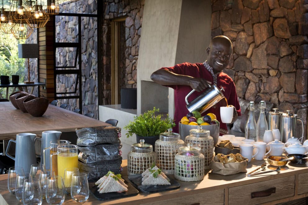 Main Lodge Buffet Area | Photo credit: Marataba Mountain Lodge