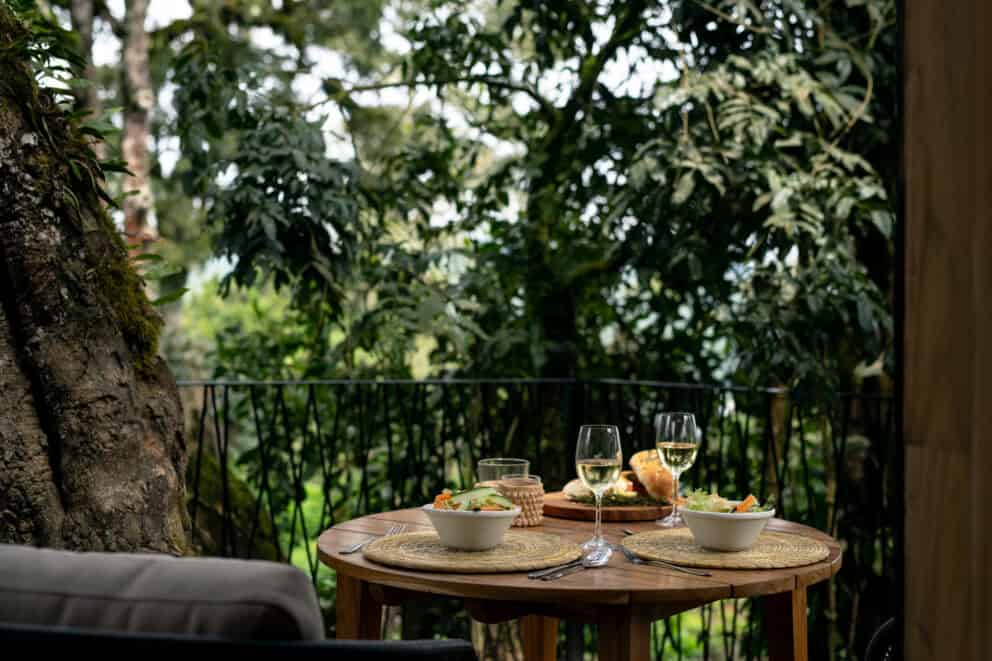 outdoor dining are of Lemala Osonjoi Lodge