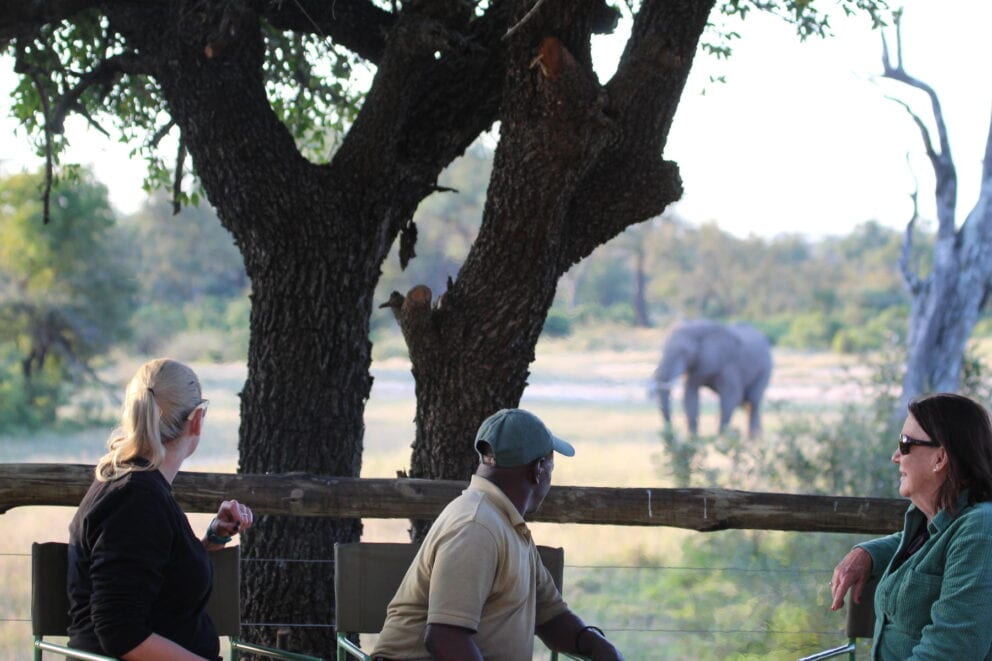 View from sleep out decks Photo: Rhino Walking Safaris