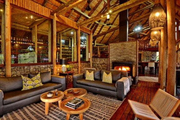 View of the interior lodgings Photo: Rhino Post Safari Lodge