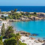Camps Bay Beach Cape Town, which you can see on safari in South Africa