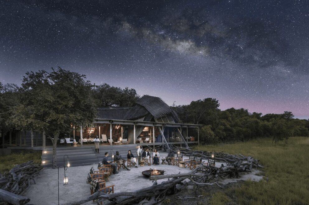 Exterior shot of the lodge's main area | Photo: King Lewanika 