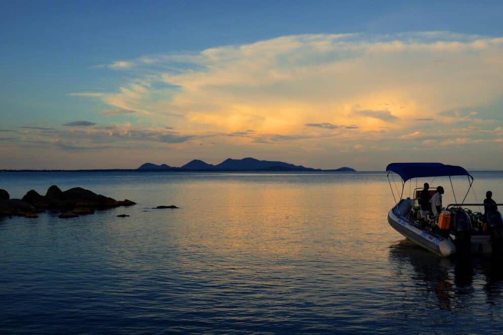 Boat cruise on Lake Malawi on a Malawi safari holiday