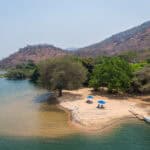 A beach along the shores of Lake Malawi for a Malawi safari holiday