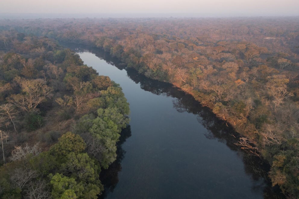 An aerial view of Lolelunga Private Reserve,