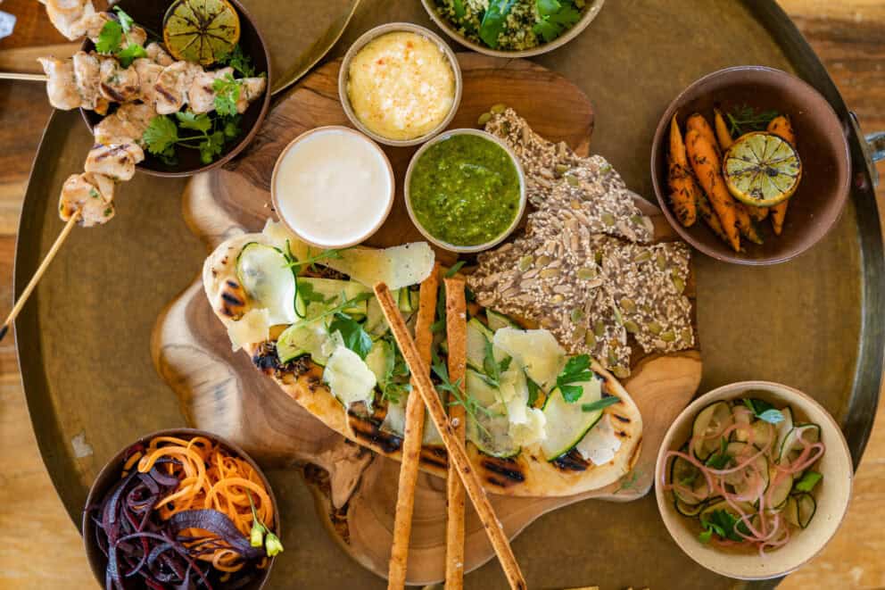 A gourmet meal with rich flavours at Singita Sasakwa Lodge, Tanzania.